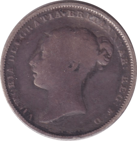 1842 SIXPENCE ( NF ) - SIXPENCE - Cambridgeshire Coins