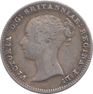 1843 4 PENCE ( GF ) - WORLD COINS - Cambridgeshire Coins