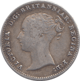 1843 4 PENCE ( GF ) - WORLD COINS - Cambridgeshire Coins