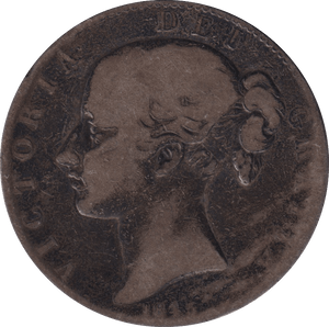 1843 CROWN F70 ( FAIR ) - CROWN - Cambridgeshire Coins