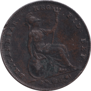 1843 FARTHING ( GF ) - FARTHING - Cambridgeshire Coins