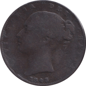 1843 FARTHING ( NF ) - FARTHING - Cambridgeshire Coins