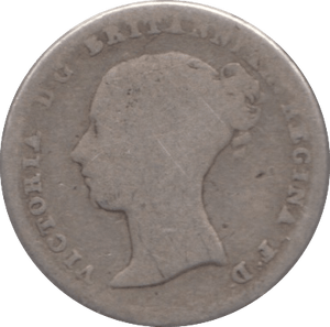 1843 FOURPENCE ( FAIR ) 3 - FOURPENCE - Cambridgeshire Coins