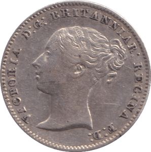 1843 FOURPENCE ( GVF ) - FOURPENCE - Cambridgeshire Coins