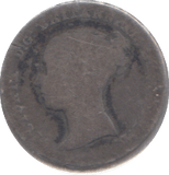 1843 FOURPENCE ( NF ) - FOURPENCE - Cambridgeshire Coins
