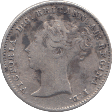 1843 FOURPENCE ( VF ) - FOURPENCE - Cambridgeshire Coins