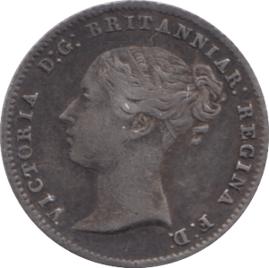 1843 FOURPENCE ( VF ) - Fourpence - Cambridgeshire Coins