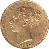 1843 GOLD SOVEREIGN ( GVF ) - SOVEREIGN - Cambridgeshire Coins