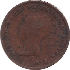 1843 HALF FARTHING ( FINE ) - HALF FARTHING - Cambridgeshire Coins