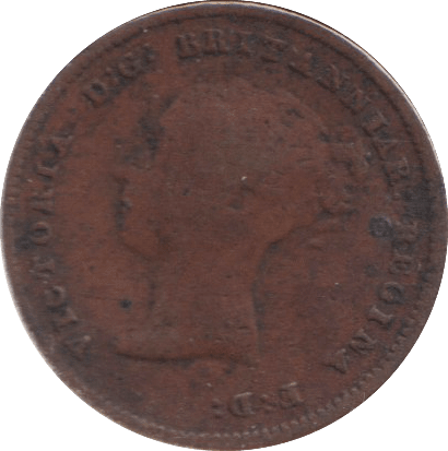 1843 HALF FARTHING ( FINE ) - HALF FARTHING - Cambridgeshire Coins