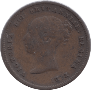 1843 HALF FARTHING ( GF ) 1 - Half Farthing - Cambridgeshire Coins