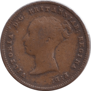 1843 HALF FARTHING ( GF ) - HALF FARTHING - Cambridgeshire Coins