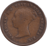 1843 HALF FARTHING ( GF ) - HALF FARTHING - Cambridgeshire Coins