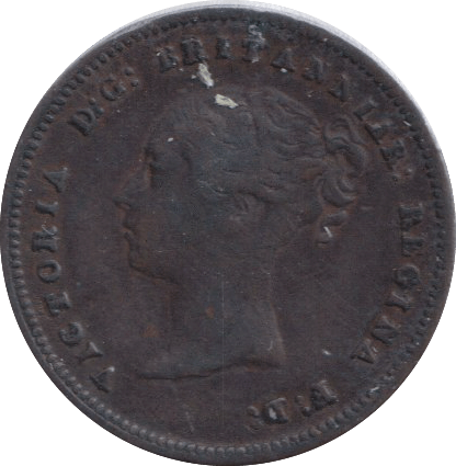 1843 HALF FARTHING ( GVF ) - HALF FARTHING - Cambridgeshire Coins