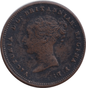 1843 HALF FARTHING ( VF ) - HALF FARTHING - Cambridgeshire Coins