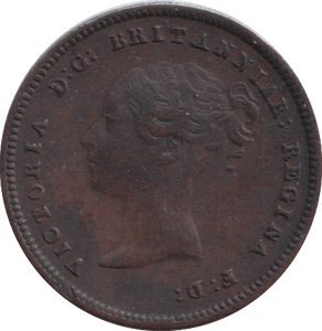 1843 HALF FARTHING ( VF ) - HALF FARTHING - Cambridgeshire Coins