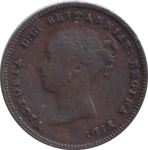 1843 HALF FARTHING ( VF ) - HALF FARTHING - Cambridgeshire Coins