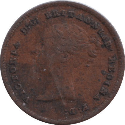 1843 HALF FARTHING ( VF ) - HALF FARTHING - Cambridgeshire Coins