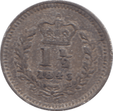 1843 MAUNDY TWOPENCE ( FINE ) - MAUNDY TWOPENCE - Cambridgeshire Coins