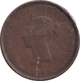 1843 PENNY NEW BRUNSWICK - PENNY - Cambridgeshire Coins