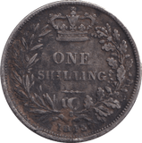 1843 SHILLING ( FINE ) - SHILLING - Cambridgeshire Coins