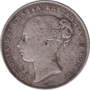1843 SHILLING ( VF ) - Shilling - Cambridgeshire Coins