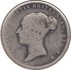 1843 SIXPENCE ( FAIR ) - SIXPENCE - Cambridgeshire Coins