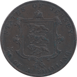 1844 1/13 SHILLING JERSEY - WORLD COINS - Cambridgeshire Coins