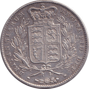1844 CROWN ( EF ) - CROWN - Cambridgeshire Coins