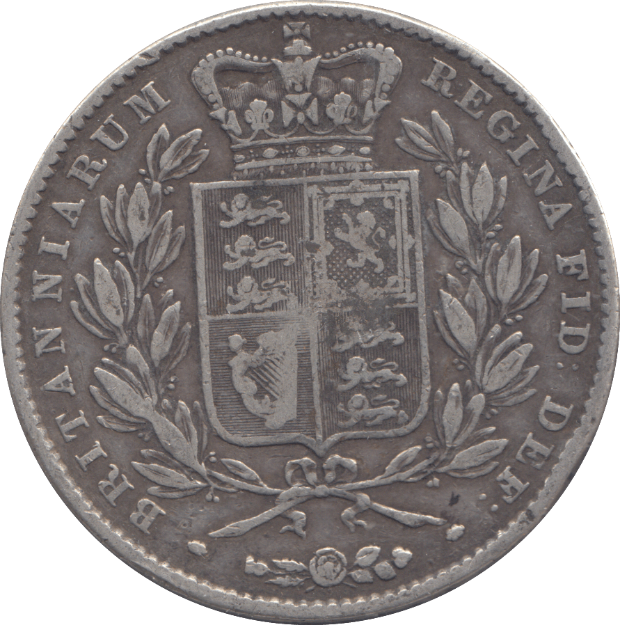 1844 CROWN ( F ) - CROWN - Cambridgeshire Coins