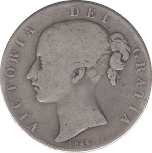 1844 CROWN ( F ) - CROWN - Cambridgeshire Coins