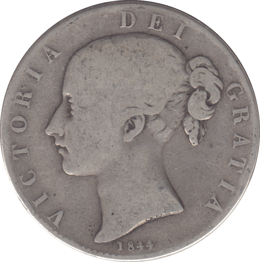 1844 CROWN ( F ) - CROWN - Cambridgeshire Coins