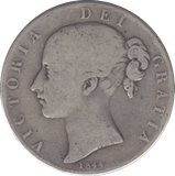 1844 CROWN ( F ) - CROWN - Cambridgeshire Coins