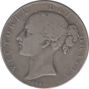1844 CROWN ( F ) - CROWN - Cambridgeshire Coins