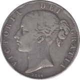 1844 CROWN ( F ) - CROWN - Cambridgeshire Coins