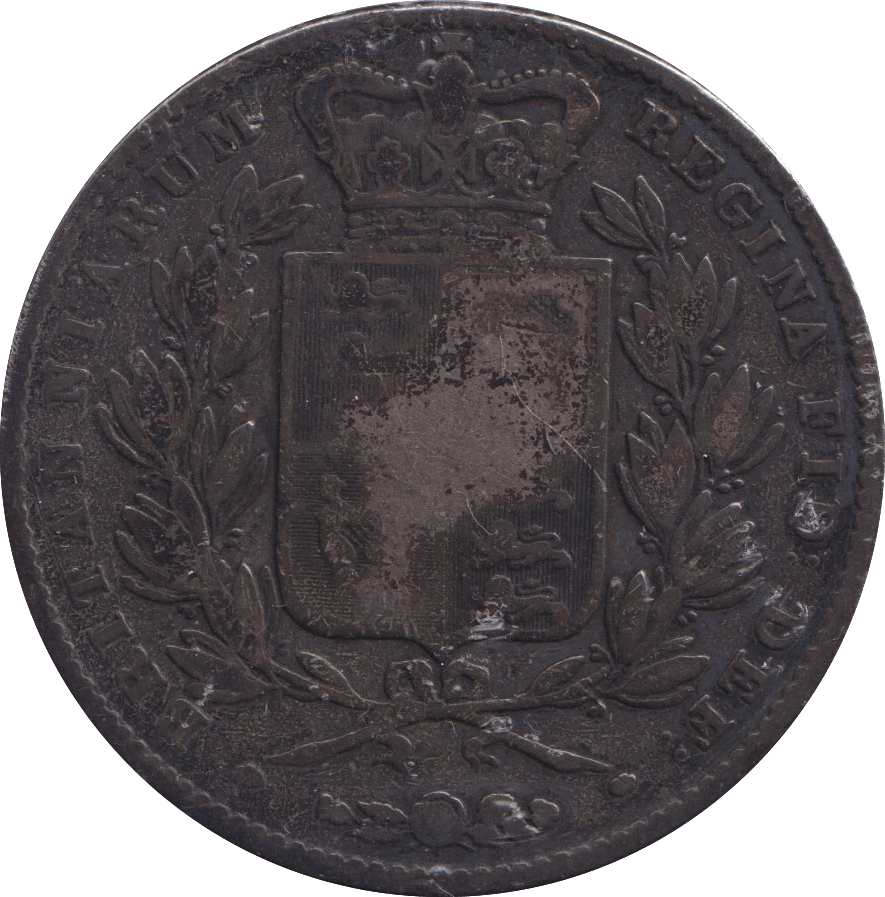 1844 CROWN ( FAIR ) - CROWN - Cambridgeshire Coins