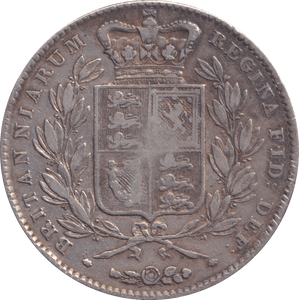 1844 CROWN ( FINE ) 11 - CROWN - Cambridgeshire Coins