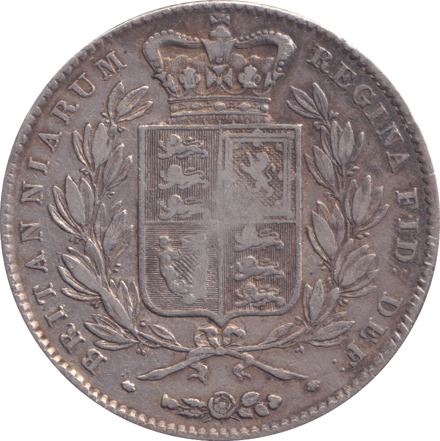 1844 CROWN ( FINE ) 11 - CROWN - Cambridgeshire Coins