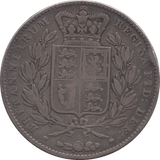 1844 CROWN ( FINE ) - CROWN - Cambridgeshire Coins