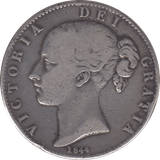 1844 CROWN ( FINE ) - CROWN - Cambridgeshire Coins