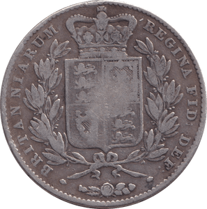1844 CROWN ( FINE ) - CROWN - Cambridgeshire Coins