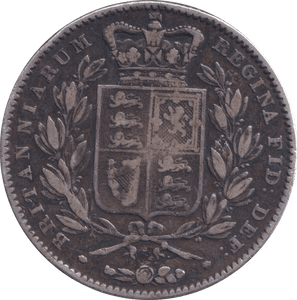 1844 CROWN ( FINE ) - CROWN - Cambridgeshire Coins