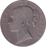 1844 CROWN ( FINE ) - CROWN - Cambridgeshire Coins