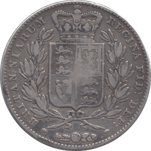 1844 CROWN ( FINE ) - CROWN - Cambridgeshire Coins