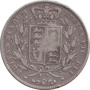 1844 CROWN ( FINE ) - CROWN - Cambridgeshire Coins
