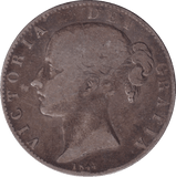 1844 CROWN ( FINE ) - CROWN - Cambridgeshire Coins