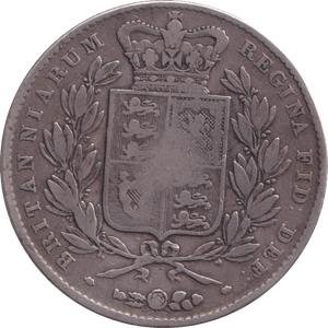 1844 CROWN ( FINE ) - CROWN - Cambridgeshire Coins