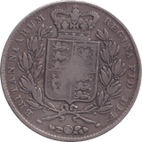 1844 CROWN ( FINE ) - CROWN - Cambridgeshire Coins