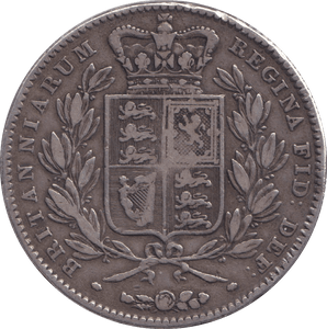1844 CROWN ( FINE ) - CROWN - Cambridgeshire Coins
