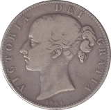 1844 CROWN ( FINE ) - CROWN - Cambridgeshire Coins